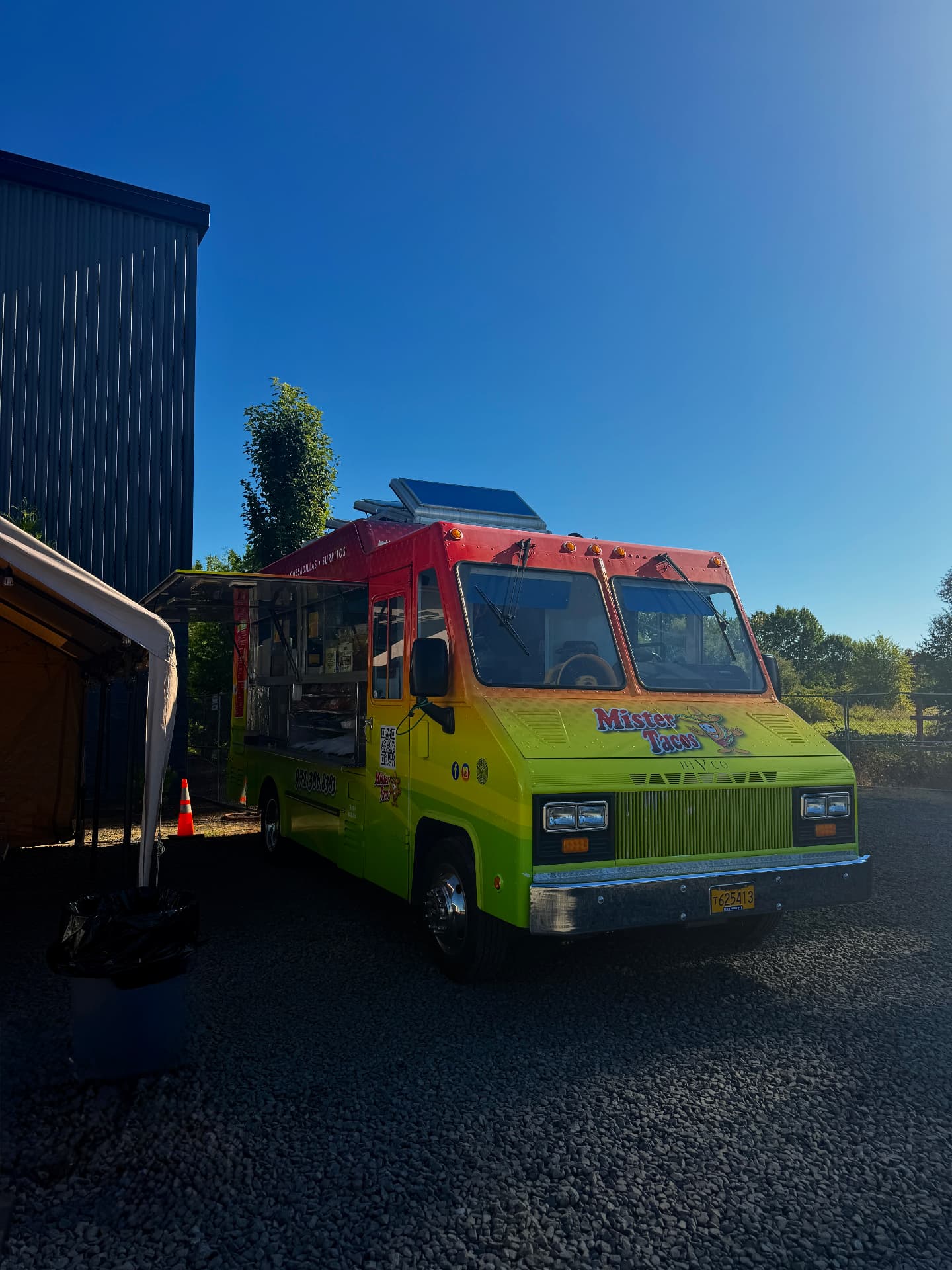 Nuestra ubicación de Mister Tacos en Hillsboro, Oregon